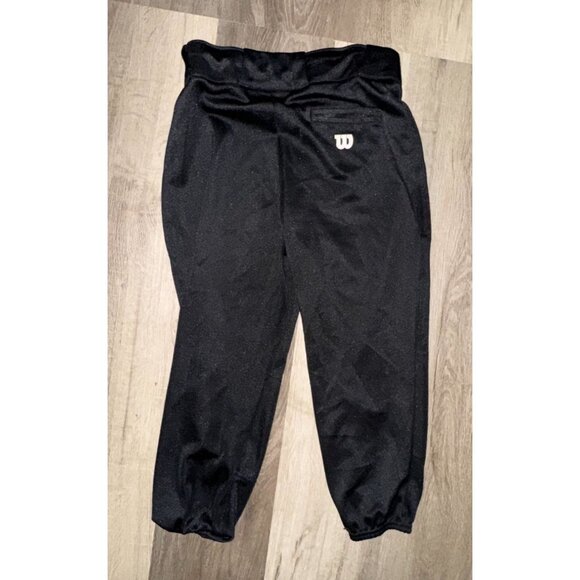 Wilson Youth Baseball Pants L Black Polyester - Picture 4 of 4